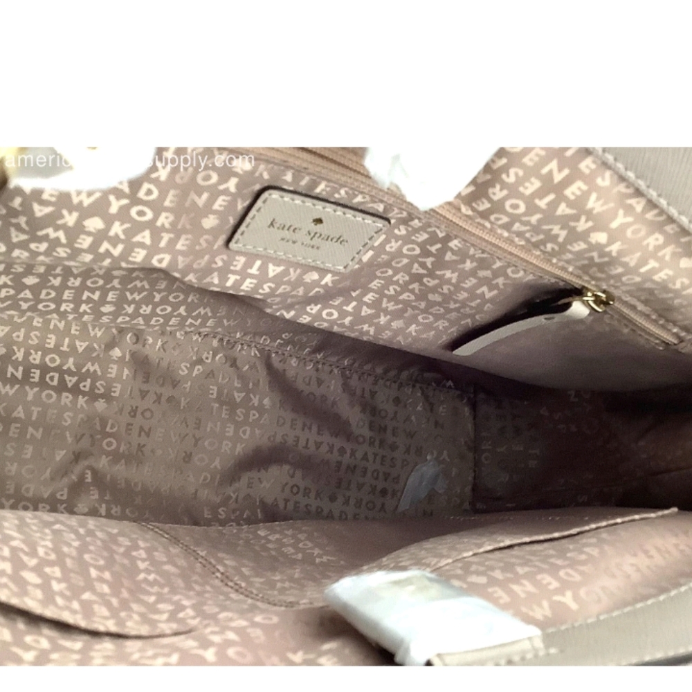 kate spade Loden Newberry Lane Handbag in Moussfrost w/ COA NWT - Picture 4 of 9